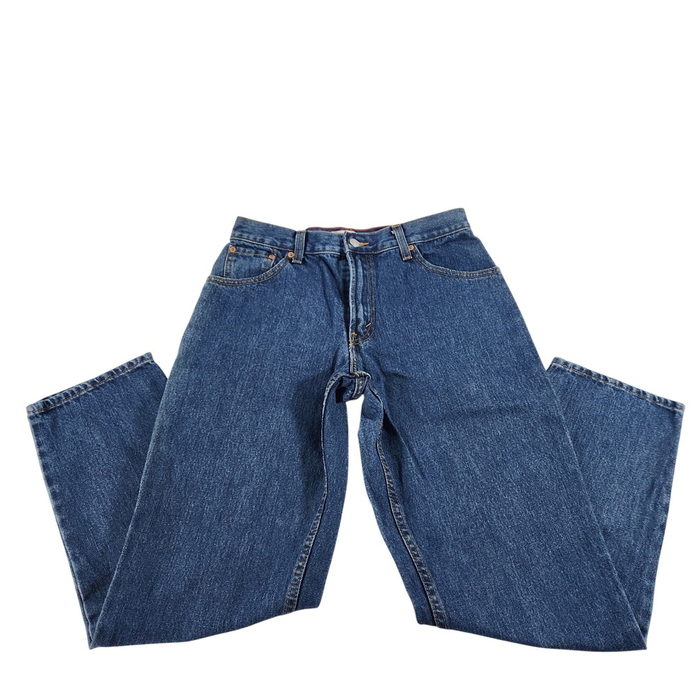 Levis‎ 550 Relaxed Tapered Jeans Womens 10M Blue Medium Wash High Rise Cotton